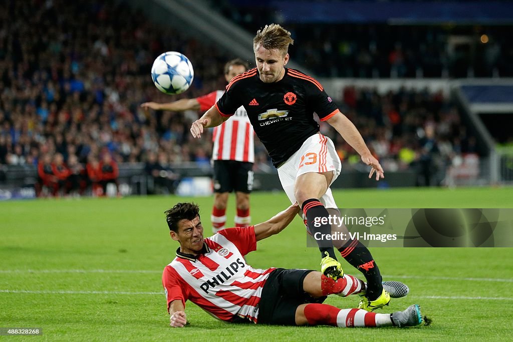 UEFA Champions League - "PSV Eindhoven v Manchester United"