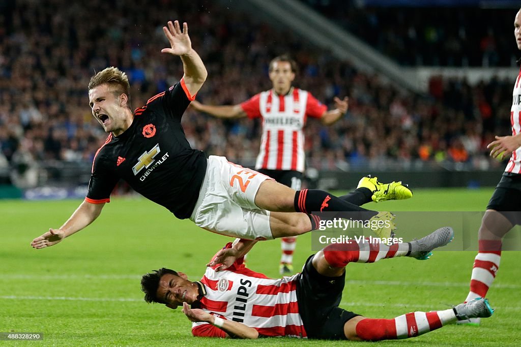 UEFA Champions League - "PSV Eindhoven v Manchester United"