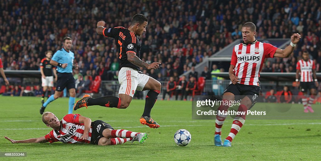 PSV Eindhoven v Manchester United FC - UEFA Champions League