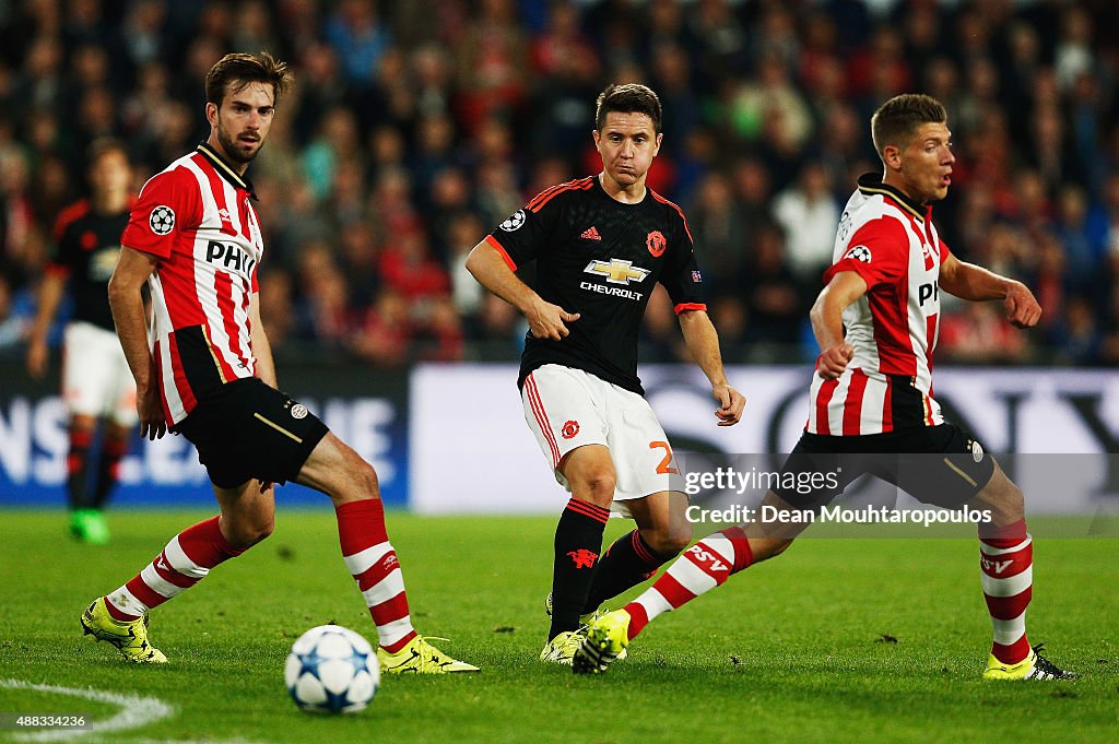 PSV Eindhoven v Manchester United FC - UEFA Champions League