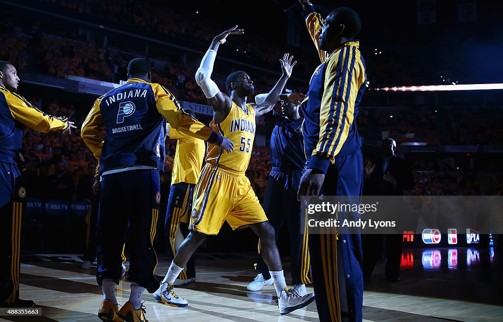 Washington Wizards v Indiana Pacers - Game One