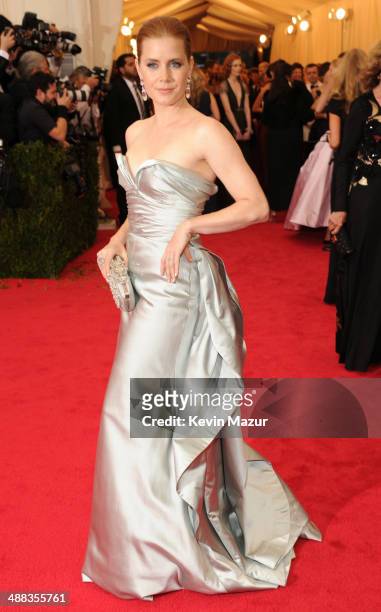 Amy Adams attends the "Charles James: Beyond Fashion" Costume Institute Gala at the Metropolitan Museum of Art on May 5, 2014 in New York City.