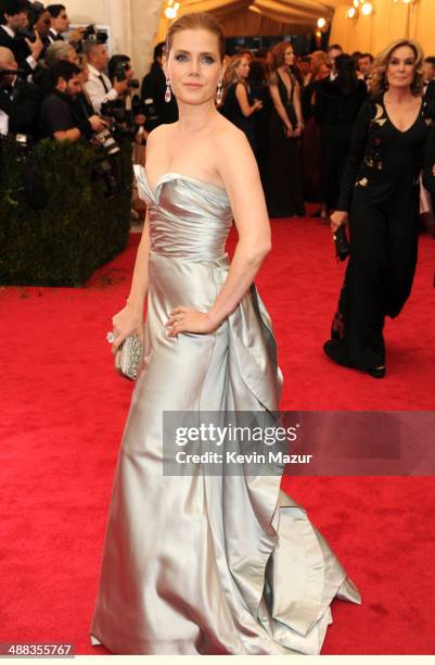 Amy Adams attends the "Charles James: Beyond Fashion" Costume Institute Gala at the Metropolitan Museum of Art on May 5, 2014 in New York City.