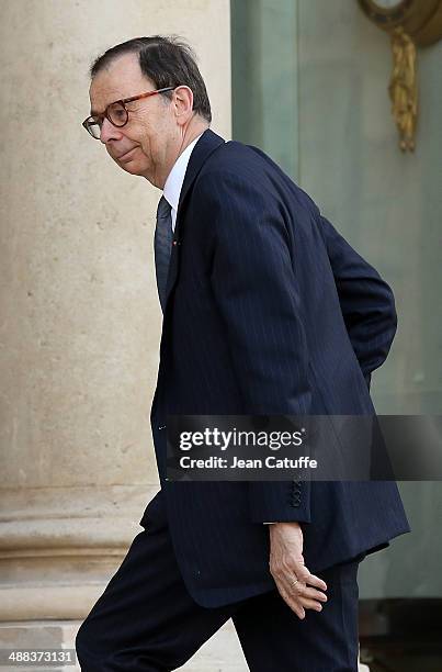 Louis Schweitzer arrives at the State Dinner honoring Japanese Prime Minister at Elysee Palace on May 5, 2014 in Paris, France.