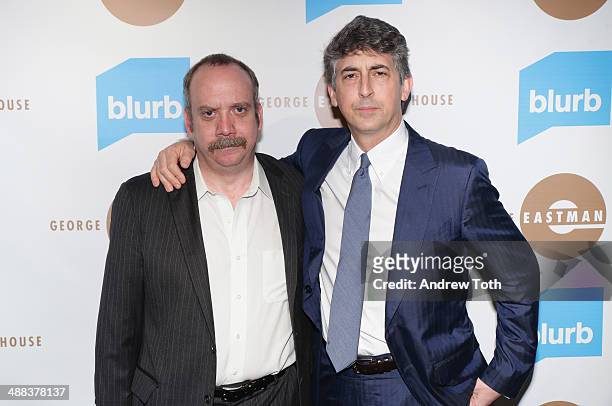 Actor Paul Giamatti and Honoree Alexander Payne attend the George Eastman House 2014 Light & Motion Gala at Three Sixty on May 5, 2014 in New York...