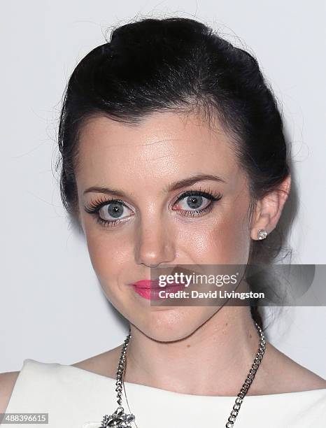 Actress Claudia Levy attends the premiere of Tribeca Film's "Palo Alto" at the Directors Guild of America on May 5, 2014 in Los Angeles, California.