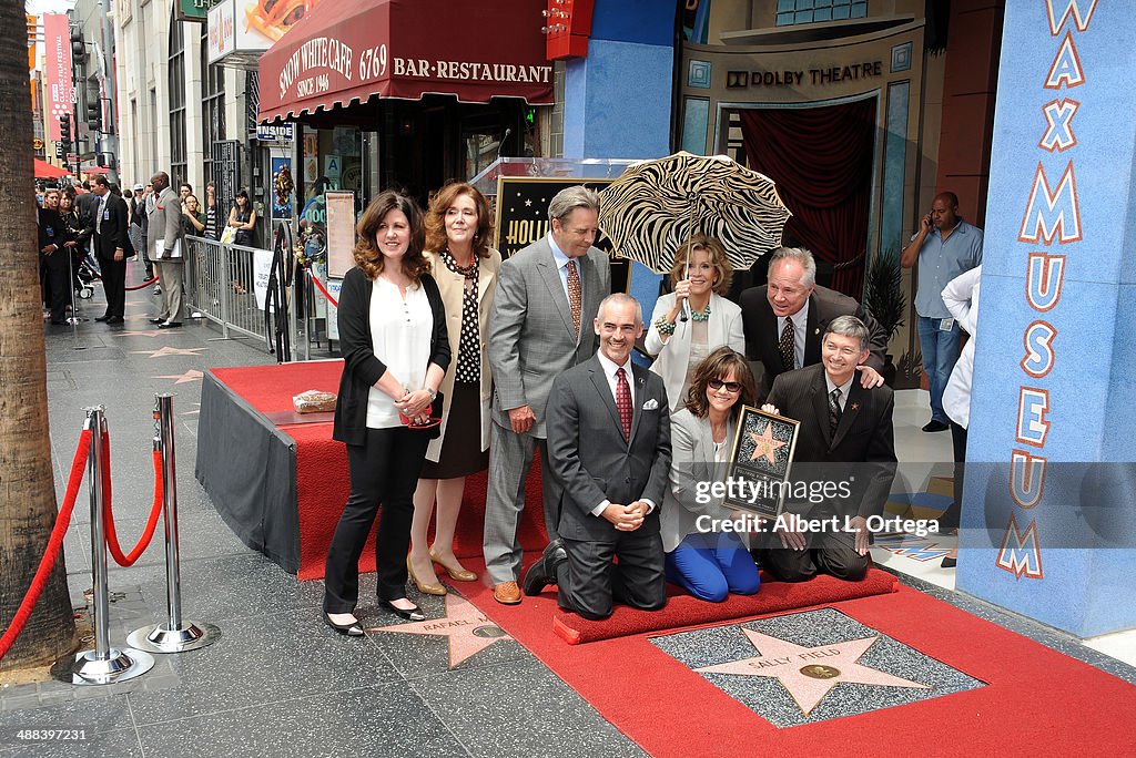 Sally Field Honored On The Hollywood Walk Of Fame