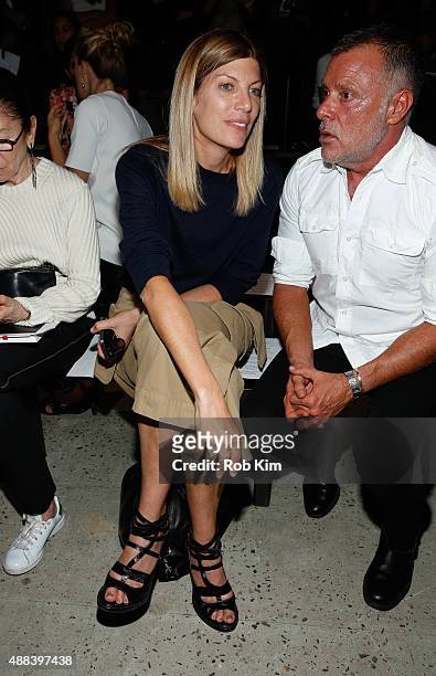 Virginia Smith attends Narciso Rodriguez fashion show during Spring 2016 New York Fashion Week at SIR Stage37 on September 15, 2015 in New York City.