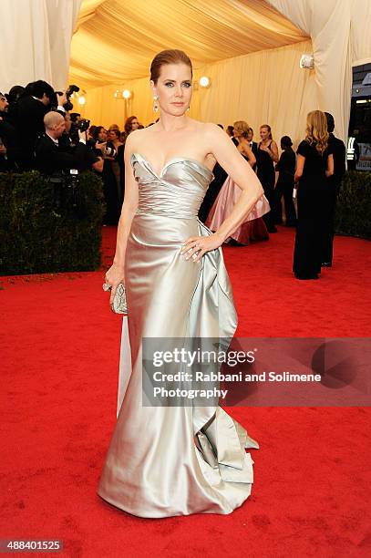 Amy Adams attends the "Charles James: Beyond Fashion" Costume Institute Gala at the Metropolitan Museum of Art on May 5, 2014 in New York City.