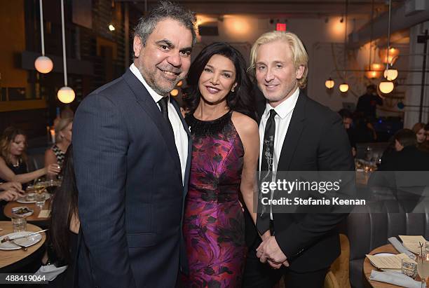 Director Wayne Blair, actress Shohreh Aghdashloo and guest attend the Septembers of Shiraz TIFF Party Hosted By GREY GOOSE Vodka at Byblos on...