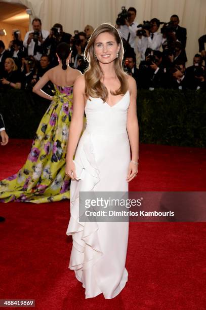 Lauren Bush Lauren attends the "Charles James: Beyond Fashion" Costume Institute Gala at the Metropolitan Museum of Art on May 5, 2014 in New York...