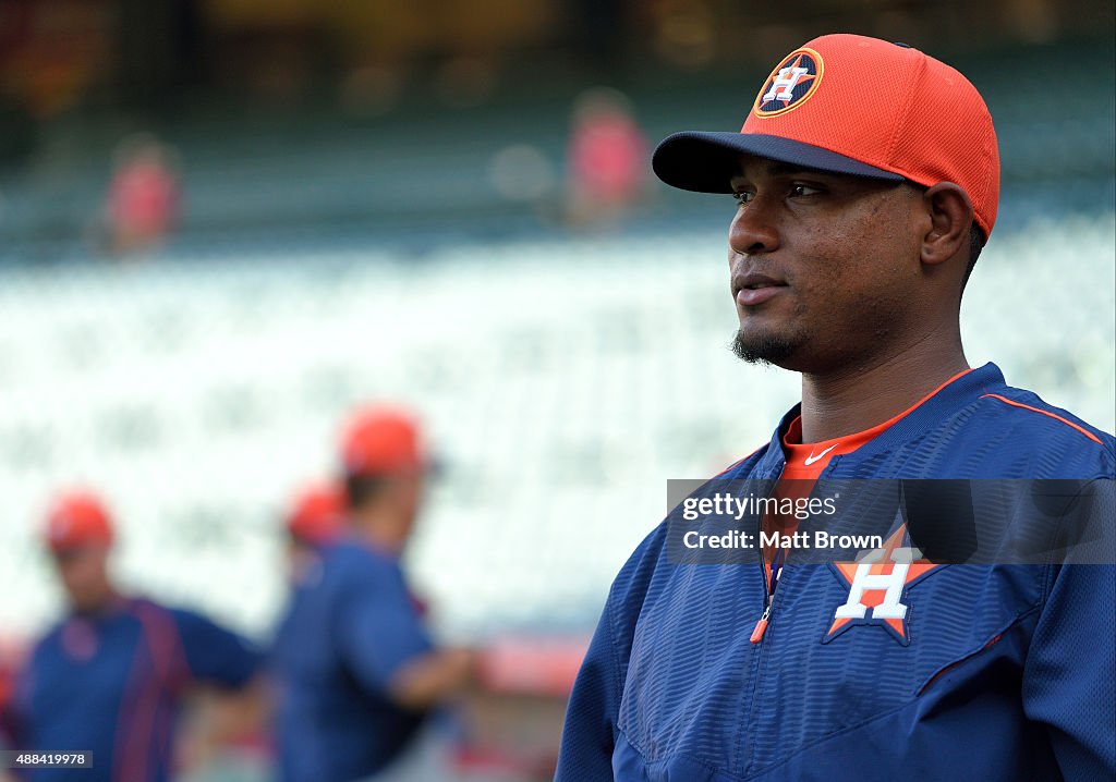 Houston Astros v Los Angeles Angels of Anaheim