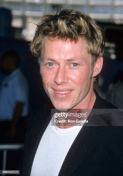 Actor Michael E. Rodgers attends the "Thomas and the Magic Railroad" Century City Premiere on July 22, 2000 at Loews Cineplex Century Plaza Theatres...