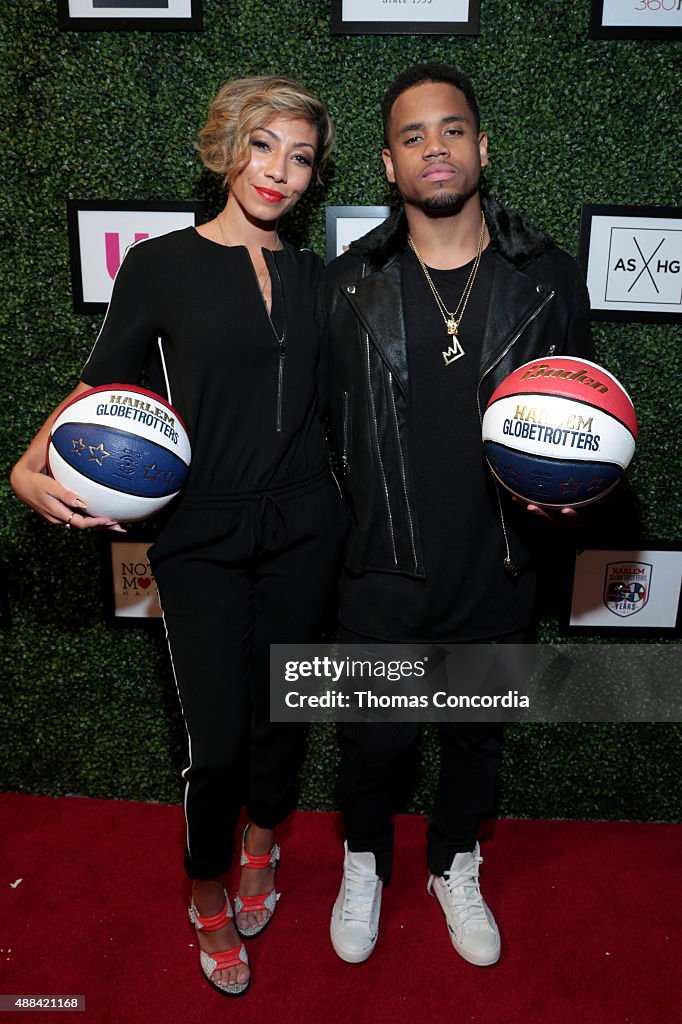 Angela Simmons Presents: Foofi And Harlem Globetrotters 90th Anniversary Collection At KIA STYLE360