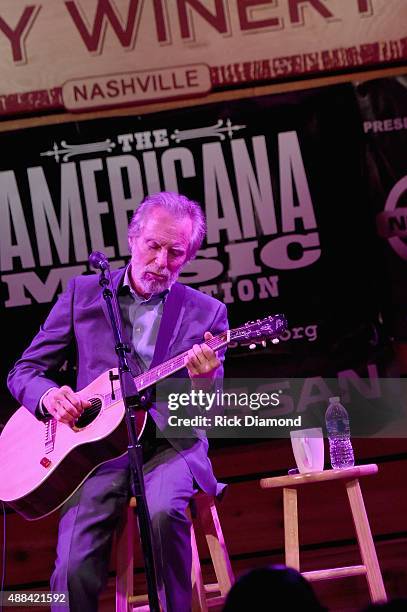 Souther performs during the 16th Annual Americana Music Festival & Conference - Day 1 at City Winery on September 15, 2015 in Nashville, Tennessee.