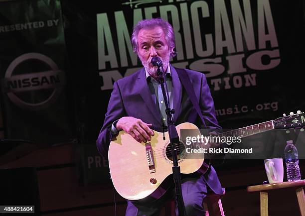 Souther performs during the 16th Annual Americana Music Festival & Conference - Day 1 at City Winery on September 15, 2015 in Nashville, Tennessee.