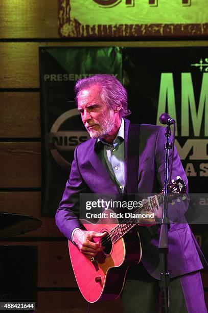 Souther performs during the 16th Annual Americana Music Festival & Conference - Day 1 at City Winery on September 15, 2015 in Nashville, Tennessee.