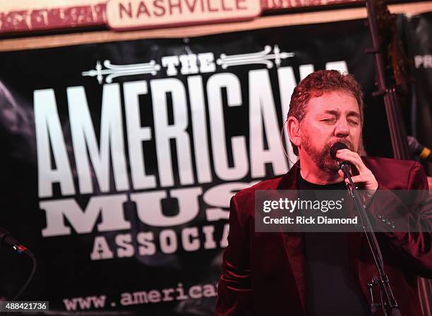 The Straight Shots perform during the 16th Annual Americana Music Festival & Conference - Day 1 at City Winery on September 15, 2015 in Nashville,...