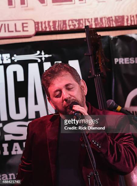 The Straight Shots perform during the 16th Annual Americana Music Festival & Conference - Day 1 at City Winery on September 15, 2015 in Nashville,...
