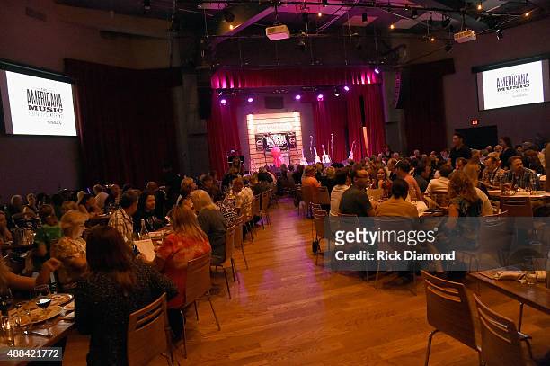 Atmosphere during the 16th Annual Americana Music Festival & Conference - Day 1 at City Winery on September 15, 2015 in Nashville, Tennessee.