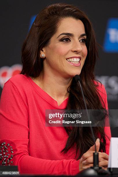 Ruth Lorenzo of Spain attends a photocall for the Eurovision Song Contest 2014 on May 6, 2014 in Copenhagen, Denmark.