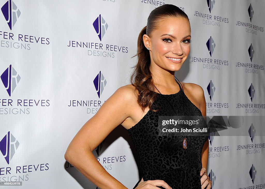 Jenn Reeves Caitlin OÕConnor attends the Jennifer Reeves Designs Pre-Emmy Awards ...