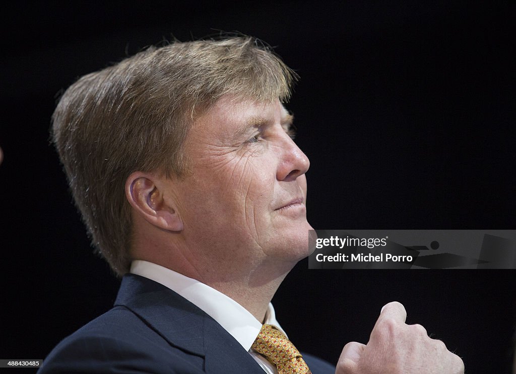 King Willem-Alexander And Queen Maxima Of The Netherlands On Achterhoek Provincial Tour In Ulft