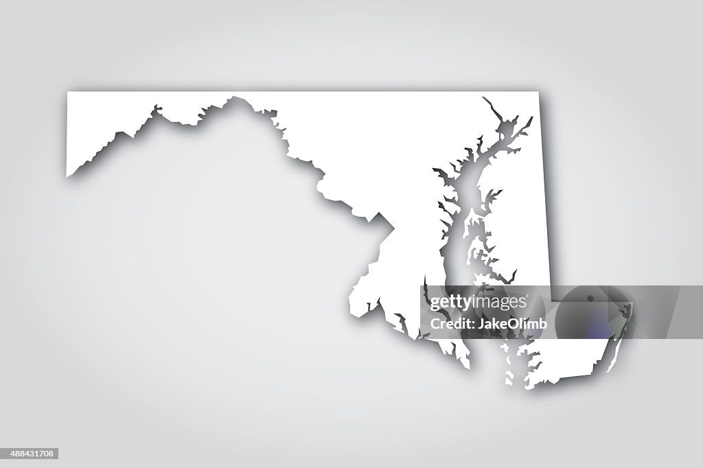 Maryland Silhouette White