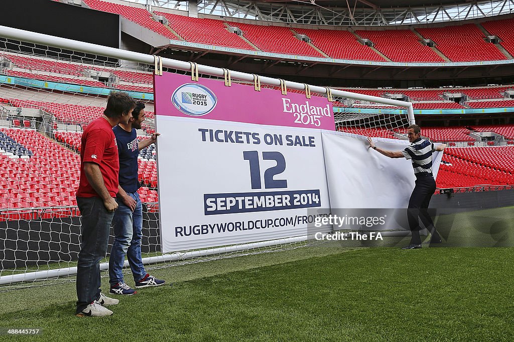 500 Days to Go Until Rugby World Cup 2015 - Wembley Stadium