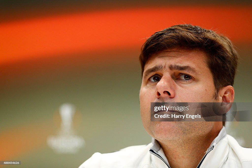 Tottenham Hotspur Training and Press Conference