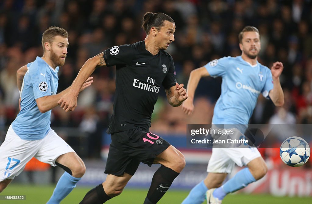 Paris Saint-Germain v Malmo FF - UEFA Champions League