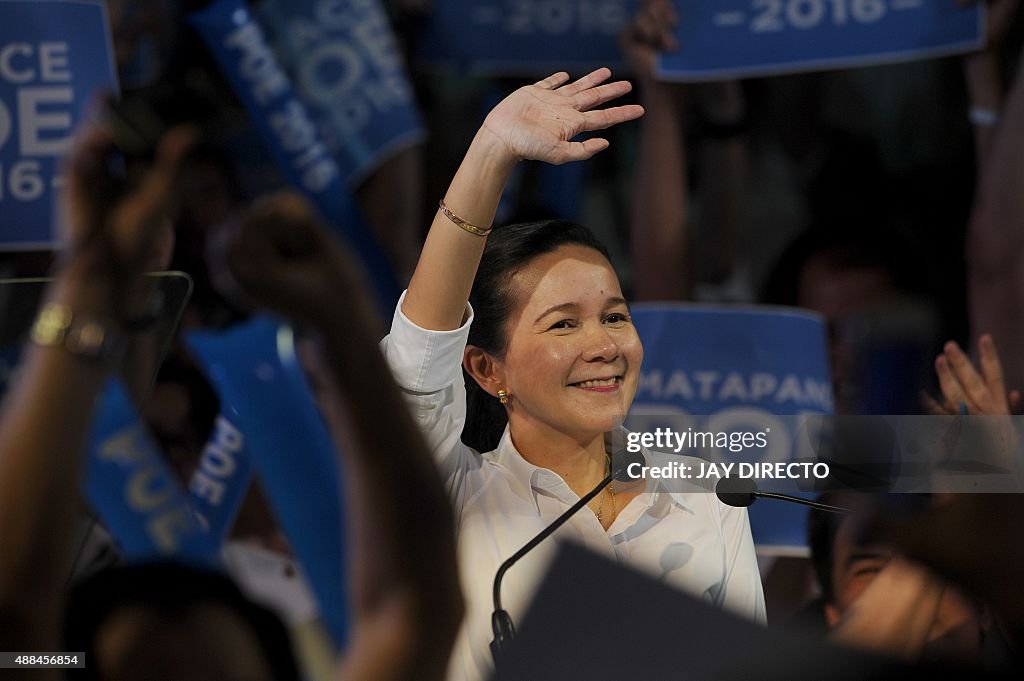 PHILIPPINES-POLITICS-ELECTION-POE