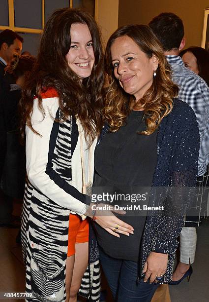 Amba Jackson and Jade Jagger attend the launch of the new 'Jade Jagger' New Bond Street showroom on May 6, 2014 in London, England.