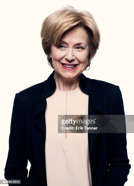 Host and journalist Jane Pauley is photographed for Time Magazine on January 3, 2014 in New York City.