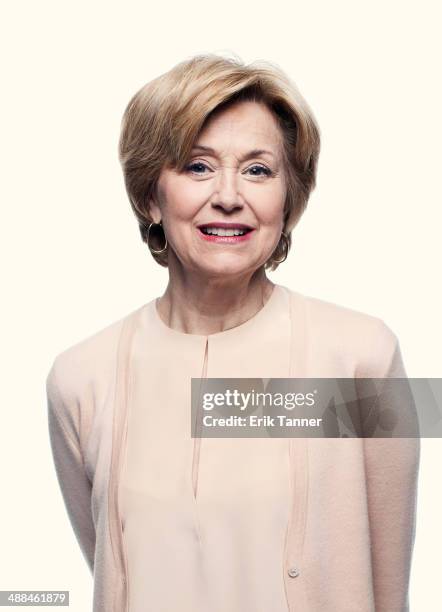 Host and journalist Jane Pauley is photographed for Time Magazine on January 3, 2014 in New York City.