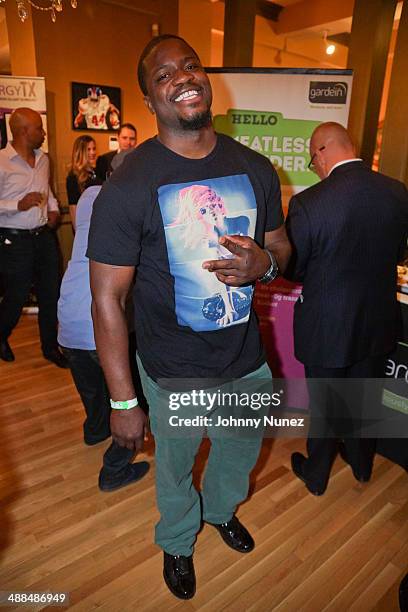 Jameel McClain attends the Draft Classic Schuyler Gifting Suite at a private residence on May 6, 2014 in New York City.