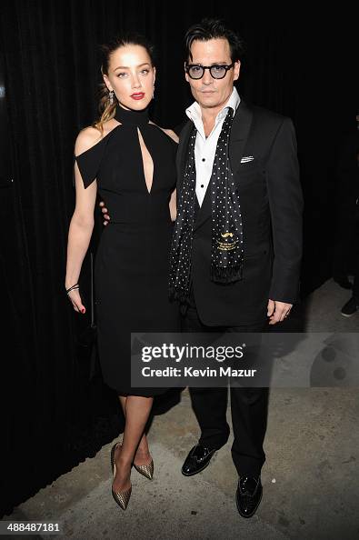 Actress Amber Heard and Actor Johnny Depp attend Spike TV's "Don