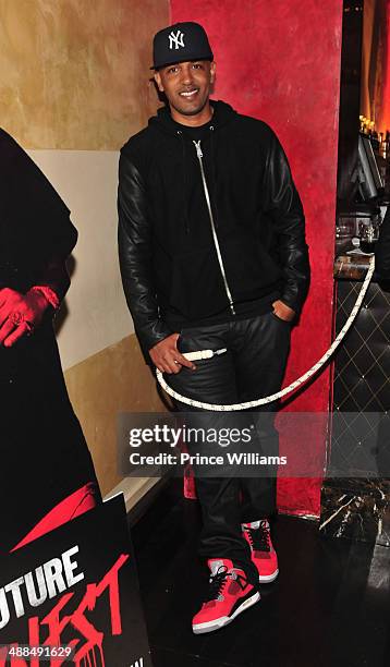 Michael Gidewon attends the "Honest" Album Release party at Vanquish on April 22, 2014 in Atlanta, Georgia.