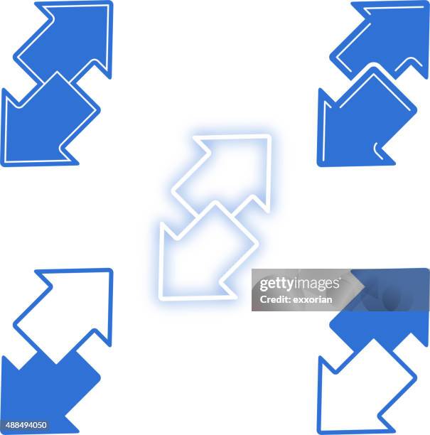 transfer arrow icon - restoring stock illustrations