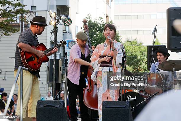 noge ジャズデボン・フェスタ 2015 年 - jazz showcase ストックフォトと画像