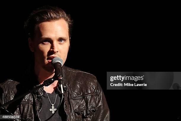 Actor/musician Jonathan Jackson of the cast of "Nashville" performs at Best Buy Theater on May 6, 2014 in New York City.
