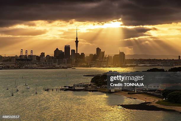 auckland city - auckland stock-fotos und bilder