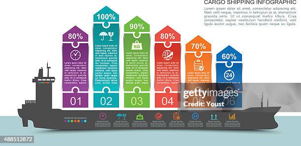 ilustraciones, imágenes clip art, dibujos animados e iconos de stock de infografías de carga de transporte - oil tanker