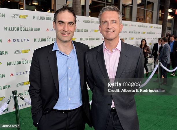 Producer Bill Simmons attends the premiere of Disney's "Million Dollar Arm" at the El Capitan Theatre on May 6, 2014 in Hollywood, California.