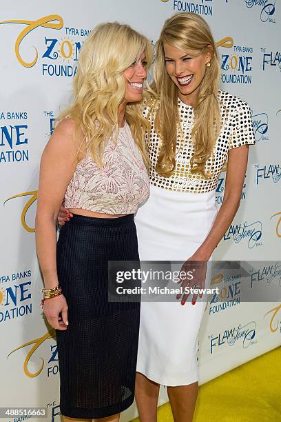 Personality Jill Martin and Beth Stern attend Tyra Banks' Flawsome Ball 2014 at Cipriani Wall Street on May 6, 2014 in New York City.