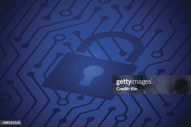 datensicherheit - datenschutz grundverordnung stock-grafiken, -clipart, -cartoons und -symbole