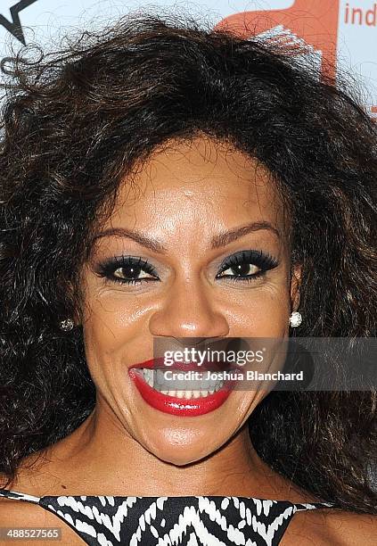 Actress Wendy Raquel Robinson arrives at the Independent School Alliance For Minority Affairs Impact Awards Dinner at the Beverly Wilshire Four...