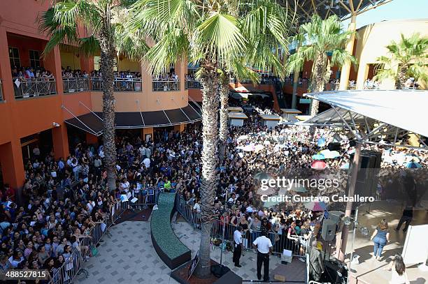 General views of the The Fault In Our Stars Miami Fan Event at Dolphin Mall on May 6, 2014 in Miami, Florida.