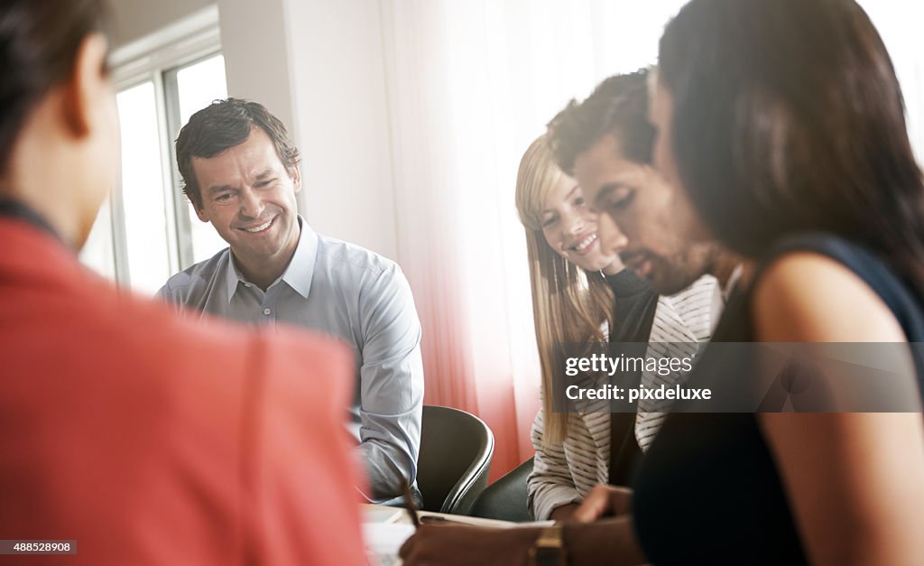 Teamarbeit macht den Traum Arbeiten