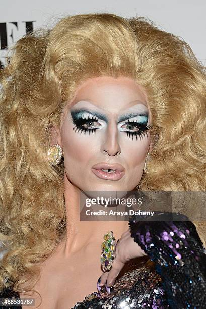 Milk attends Logo TV's "RuPaul's Drag Race" season 6 reunion taping at The Theatre at Ace Hotel Downtown LA on May 6, 2014 in Los Angeles, California.